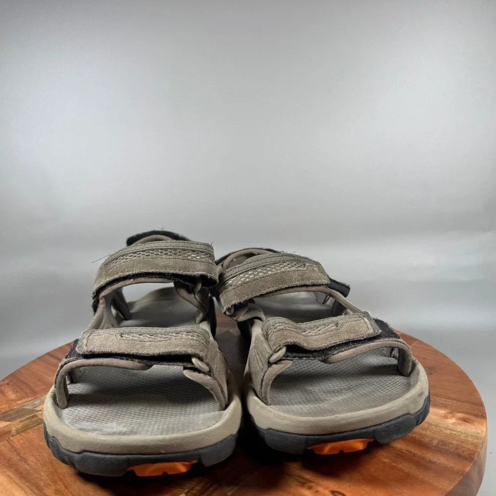Teva Mens Katavi 2 Bungee Cord Brown Suede Hiking Sport Sandals 1002433 Size 8